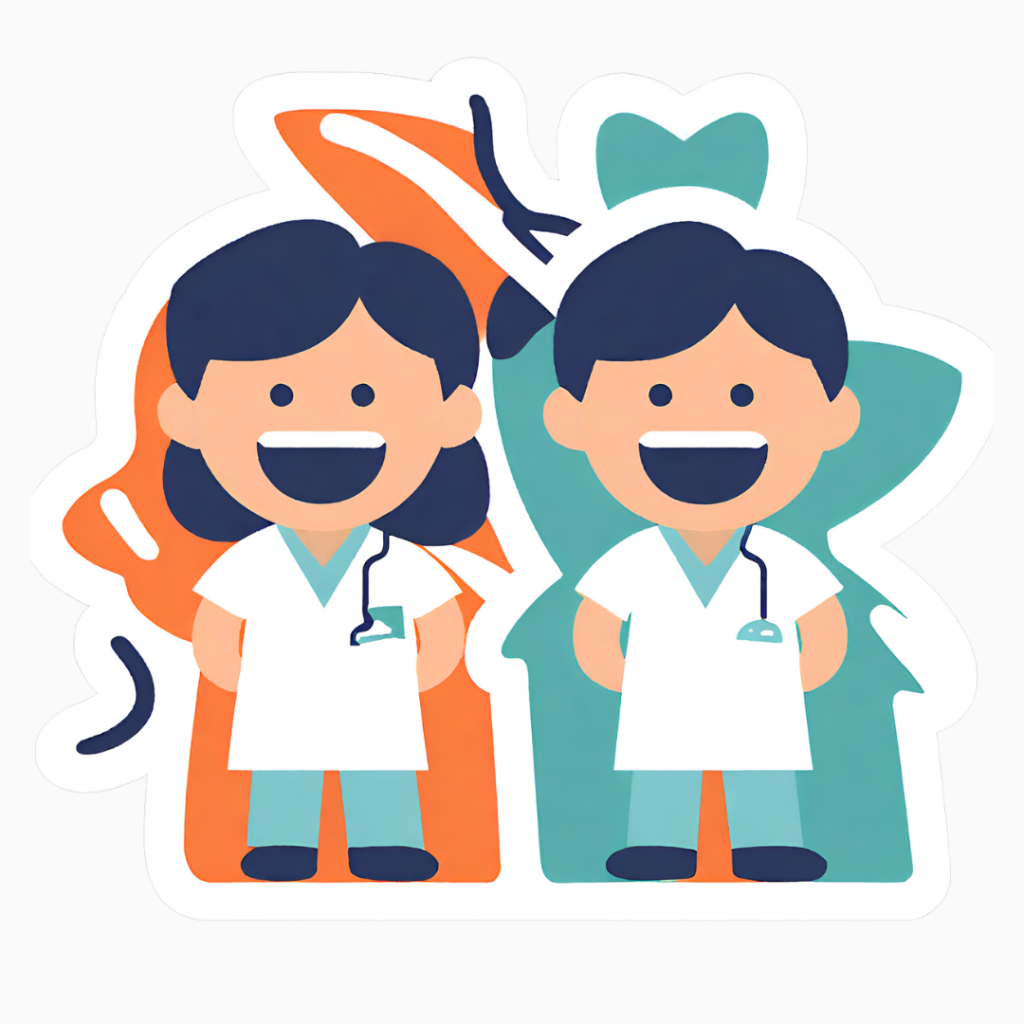 Dentist vs Hygienist (Canva)